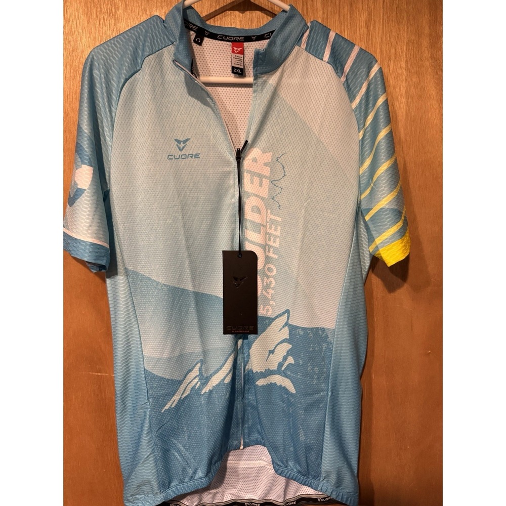 Cuore of Switzerland Men's Cycling Jersey Size 2XL NWT (N)